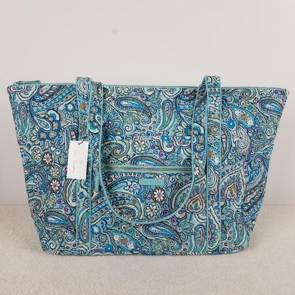 vera bradley iconic miller travel bag